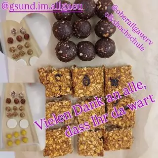 👉💚🩷VHS Kurs "Gesunde Power Riegel"💚🩷

#Zuckerfrei 
#habichselbstgemacht 
#gesundeernährung 
#gesundnaschen